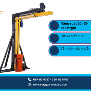 ưu điểm của máy quấn màng R1800F