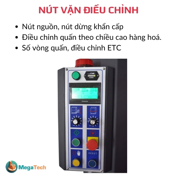 Nút vặn điều chỉnh Robot quấn màng XT4510