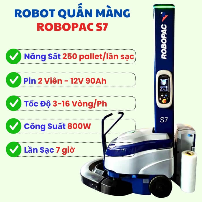 Máy quấn màng Robopac S7