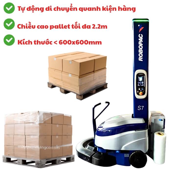 Máy quấn màng Robopac S7