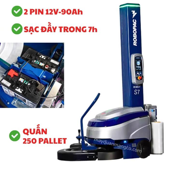 Máy quấn màng Robopac S7