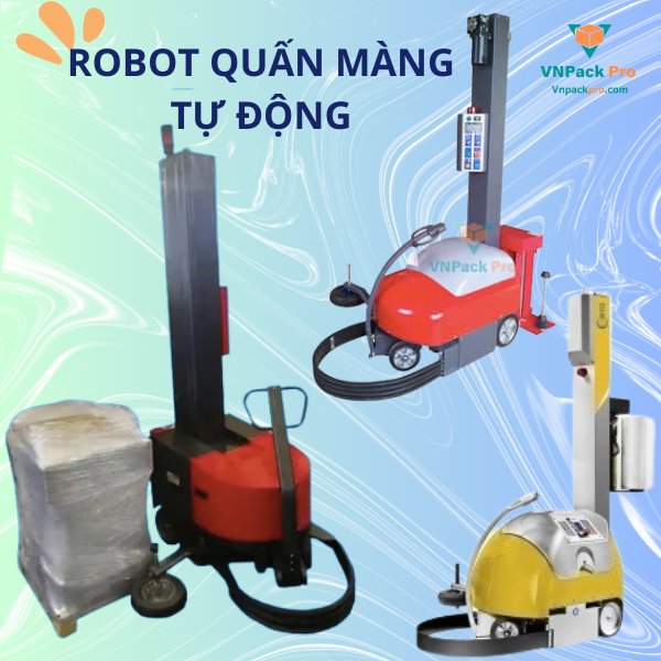 Các loại robot quấn màng tự động