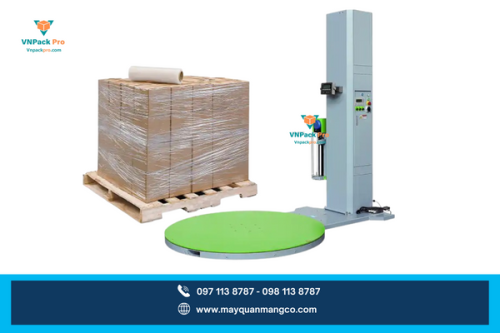 máy quấn màng pallet AV3600BP