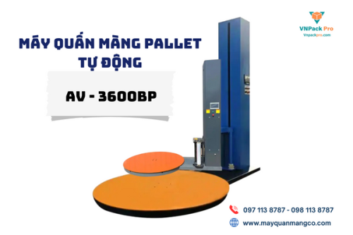 Máy quấn màng pallet AV3600BP-1