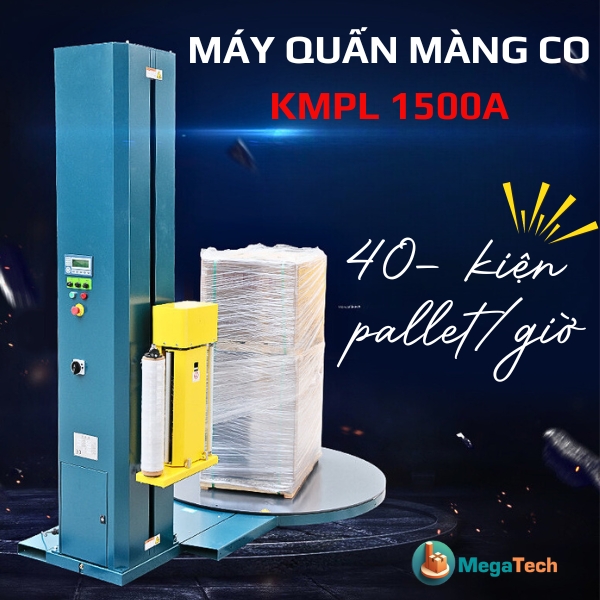 Máy quấn màng KMPL-1500A chính hãng