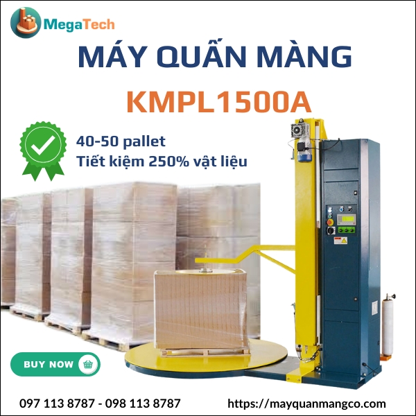 Máy quấn màng co KMPL1500A