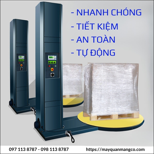 Máy quấn màng KMPL1500A