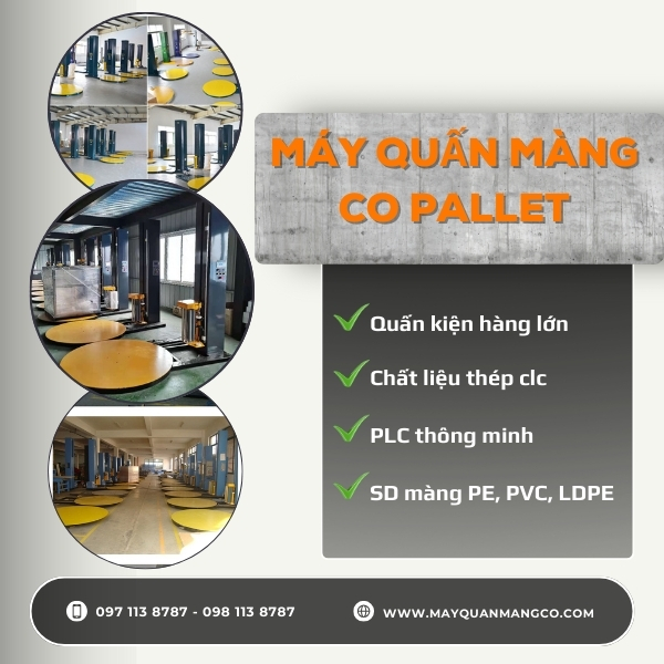 Máy quấn màng pallet