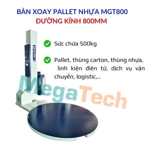 Bàn xoay pallet nhựa MGT800